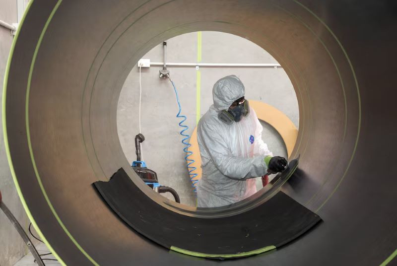 a rocket lab technician cleans a fuselage in auckland new zealand october 20 2015 photo reuters