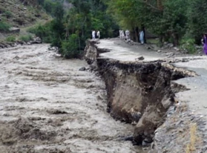 at least two killed several injured as floods hit chitral