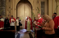 christian worshippers mark palm sunday following the cancellation of the traditional palm sunday procession from the mount of olives amid restrictions on gathering in large groups and the us israel conflict with iran at the latin patriarchate of jerusalem in jerusalem s old city march 29 2026 photo reuters christian worshippers mark palm sunday following the cancellation of the traditional palm sunday procession from the mount of olives amid restrictions on gathering in large groups and the us israel conflict with iran at the latin patriarchate of jerusalem in jerusalem s old city march 29 2026 photo reuters
