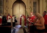 christian worshippers mark palm sunday following the cancellation of the traditional palm sunday procession from the mount of olives amid restrictions on gathering in large groups and the us israel conflict with iran at the latin patriarchate of jerusalem in jerusalem s old city march 29 2026 photo reuters christian worshippers mark palm sunday following the cancellation of the traditional palm sunday procession from the mount of olives amid restrictions on gathering in large groups and the us israel conflict with iran at the latin patriarchate of jerusalem in jerusalem s old city march 29 2026 photo reuters