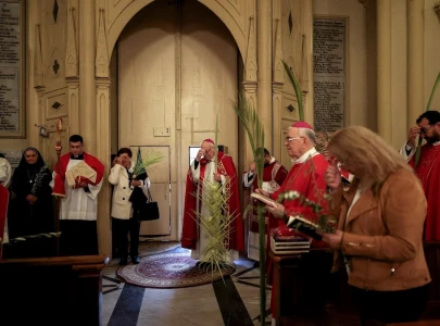 israeli police block catholic cardinal from jerusalem s holy sepulchre on palm sunday