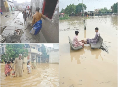 incessant rains trigger flood havoc in karachi incessant rains trigger flood havoc in karachi