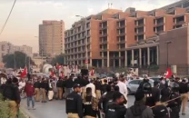 clashes erupt in karachi during nationalist group s cultural day rally clashes erupt in karachi during nationalist group s cultural day rally