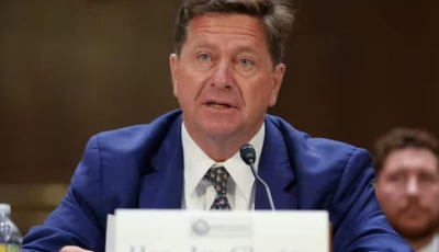 jay clayton us president donald trump s nominee to be director of national intelligence testifies during a senate intelligence committee confirmation hearing on capitol hill in washington dc us july 15 2026 photo reuters
