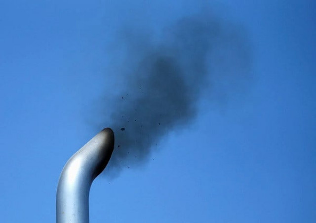 a truck engine is tested for pollution exiting its exhaust pipe near the mexican u s border in otay mesa california us photo reuters a truck engine is tested for pollution exiting its exhaust pipe near the mexican u s border in otay mesa california us photo reuters