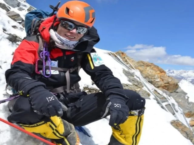 czech mountaineer klara kolouchova file photo czech mountaineer klara kolouchova file photo