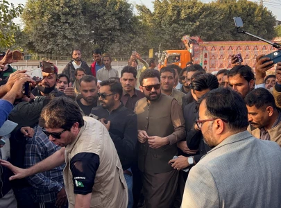 k p cm ends adiala sit in after failed talks as security around jail tightened