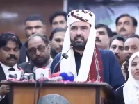k p cm sohail afridi addressing a lawyers convention in karachi on monday september 7 2026 screengrab