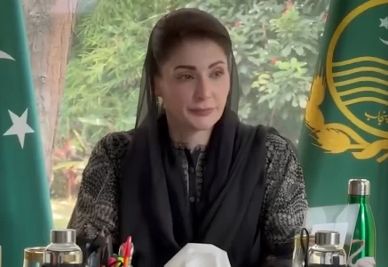 punjab chief minister maryam nawaz sharif chairs video link meeting to finalise cleanliness arrangements across province for eidul azha may 23 2026 screengrab