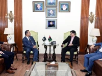 sindh chief minister murad ali shah meets k electric chairman shahryar chishti photo x