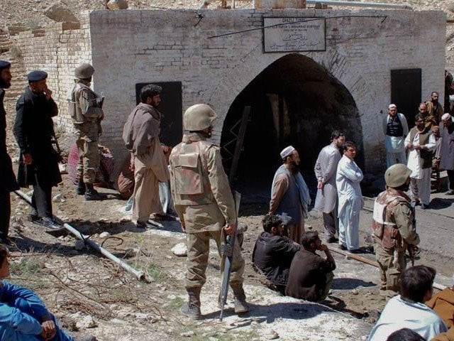file photo of security personnel standing guard near a coalmine in balochistan file photo of security personnel standing guard near a coalmine in balochistan
