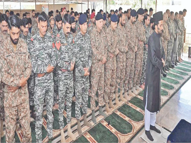 coas gen asim munir offers eidul fitr prayers in south waziristan photo ppi coas gen asim munir offers eidul fitr prayers in south waziristan photo ppi