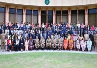 photo op chief of defence forces field marshal syed asim munir poses with the participants of the 20th national workshop balochistan at the general headquarters in rawalpindi photo inp