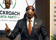 an ai generated image of cockroach janta party photo cockroach janta party