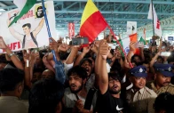 supporters of cockroach janta party cjp attend a protest demanding the resignation of india s chief election commissioner gyanesh kumar in bengaluru india october 8 2026 photo reuters