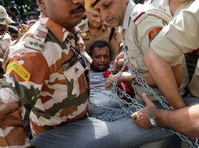indian police detain several people in gen z led protests against voter roll changes indian police detain several people in gen z led protests against voter roll changes