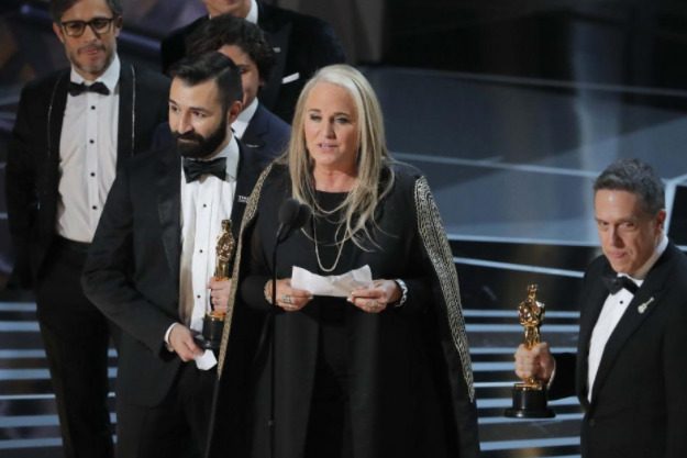 90th Academy Awards - Oscars Show - Hollywood, California, U.S., 04/03/2018 - Lee Unkrich and Darla K. Anderson win Best Animated Film Oscar for Coco. REUTERS/Lucas Jackson 