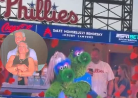 phillies poke fun at coldplay kiss cam scandal with viral jumbotron moment phillies poke fun at coldplay kiss cam scandal with viral jumbotron moment