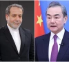 foreign minister of iran abbas araghchi l and foreign minister of china wang yi photos file