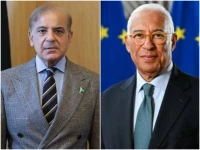 prime minister shehbaz sharif l and president of the european council antonio costa photos file