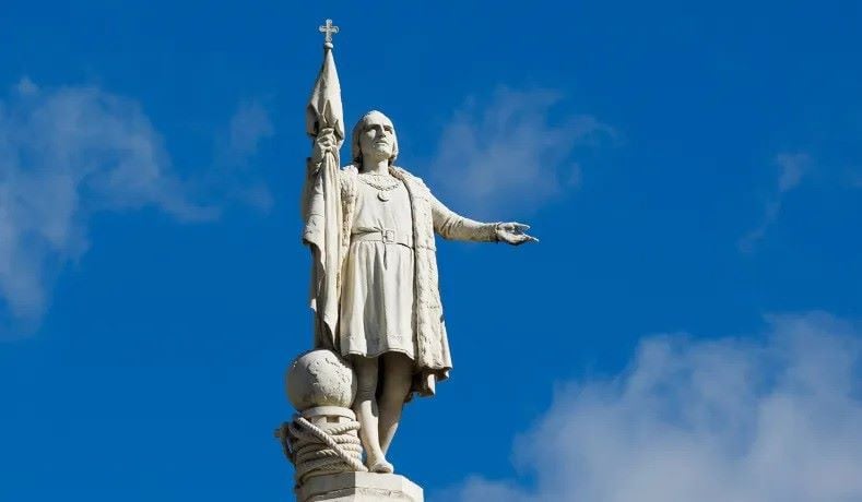 statue of christopher columbus in madrid spain photo reuters