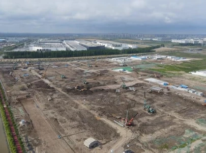 tesla s milestone shanghai battery factory breaks ground tesla s milestone shanghai battery factory breaks ground