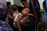 a woman carries a child who suffers from measles for treatment at a hospital in dhaka bangladesh september 7 2026 photo reuters a woman carries a child who suffers from measles for treatment at a hospital in dhaka bangladesh september 7 2026 photo reuters