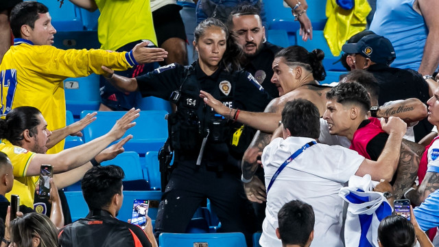conmebol open probe into violent clashes at end of copa semi final conmebol open probe into violent clashes at end of copa semi final