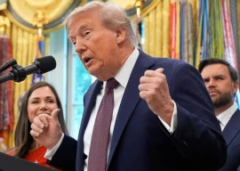 trump reacts to technical problem at un event trump reacts to technical problem at un event