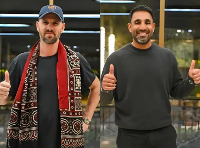 hbl psl x ravi bopara shaun tait arrive in karachi hbl psl x ravi bopara shaun tait arrive in karachi