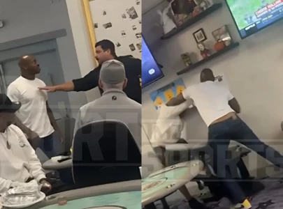 nfl legend adrian peterson gets involved in a fistfight over poker