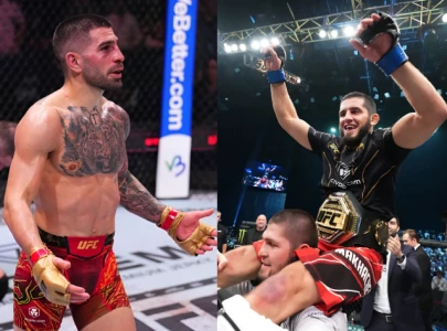 ilia topuria fires at khabib nurmagomedov says he ll take islam makhachev s title
