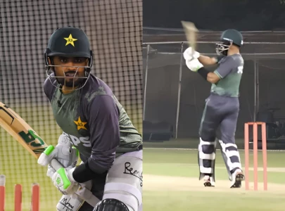 watch babar azam falls to spin again