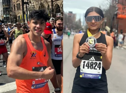 pakistani runners clock sub four hour finishes at 2025 boston marathon