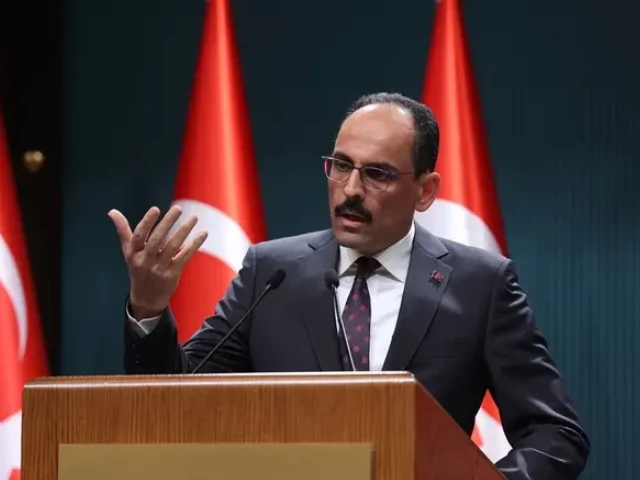 turkish presidential spokesperson ibrahim kalin gives a press conference following talks with sweden and finland over their bids to join nato at the presidential complex in ankara on may 25 2022 file photo afp turkish presidential spokesperson ibrahim kalin gives a press conference following talks with sweden and finland over their bids to join nato at the presidential complex in ankara on may 25 2022 file photo afp