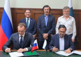 pakistan russia sign protocol to revive pakistan steel mills