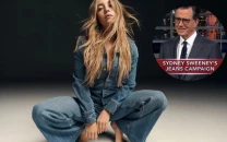 stephen colbert weighs in on sydney sweeney s controversial american eagle ad stephen colbert weighs in on sydney sweeney s controversial american eagle ad
