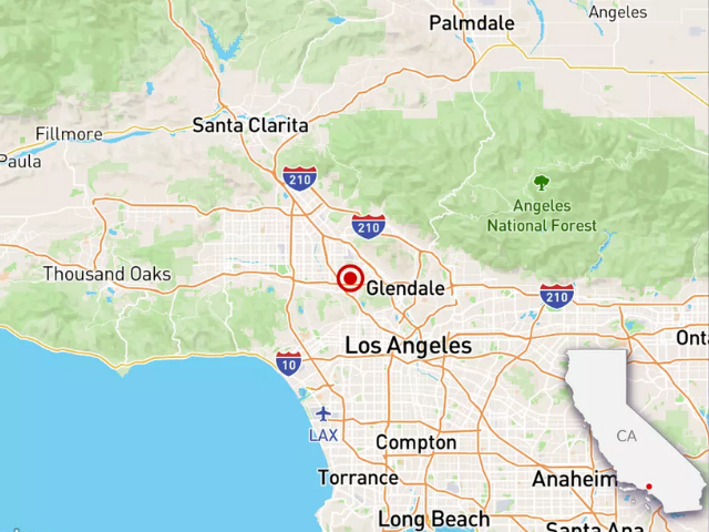 a magnitude 3 9 earthquake was recorded in burbank at 10 13 p m sunday quakebot