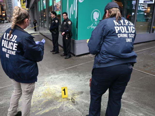 police investigate the crime scene photograph anadolu getty images