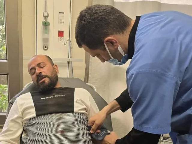 hamdan ballal receives treatment at a hospital in hebron in a photo shared on instagram by basel adra from basel adra instagram hamdan ballal receives treatment at a hospital in hebron in a photo shared on instagram by basel adra from basel adra instagram