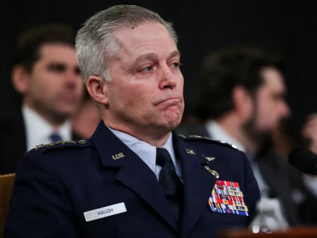u s air force general and director of the national security agency nsa timothy haugh attends a house intelligence committee hearing about worldwide threats on capitol hill in washington d c u s march 26 2025 reuters leah millis file photo u s air force general and director of the national security agency nsa timothy haugh attends a house intelligence committee hearing about worldwide threats on capitol hill in washington d c u s march 26 2025 reuters leah millis file photo