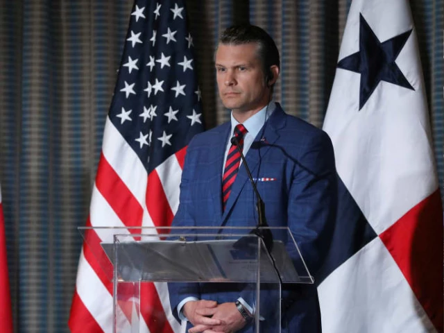 us secretary of defense pete hegseth attends a press conference in panama city panama april 9 2025 photo credit reuters aris martinez us secretary of defense pete hegseth attends a press conference in panama city panama april 9 2025 photo credit reuters aris martinez