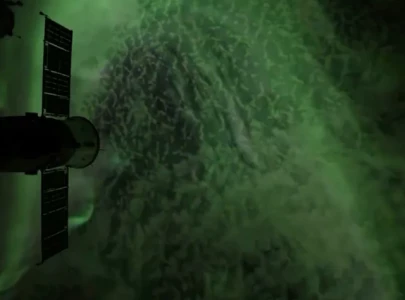 nasa astronaut shares mesmerising aurora videos from space nasa astronaut shares mesmerising aurora videos from space