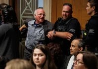 ben cohen cofounder of ben jerry s is arrested by us capitol police on may 14 2025 samuel corum getty images afp
