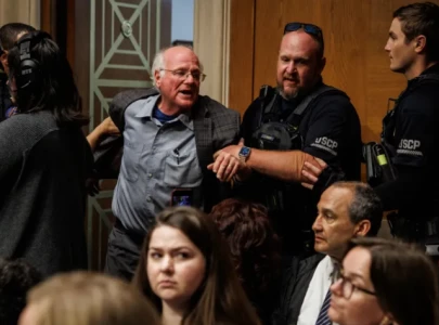 ben jerry s cofounder arrested during gaza protest at us senate