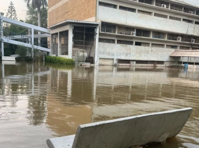 ku flooded 15 depts residences affected