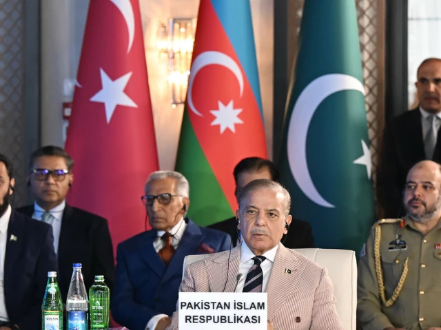 prime minister shehbaz sharif attends the pakistan turkiye azerbaijan trilateral summit in lachin azerbaijan on may 28 2025 x azpresident