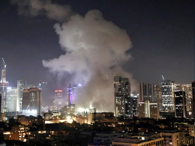 smoke billows following missile attack from iran on israel at tel aviv israel june 13 reuters gideon markowic smoke billows following missile attack from iran on israel at tel aviv israel june 13 reuters gideon markowic