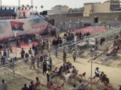 watch pti preparations for swabi rally underway