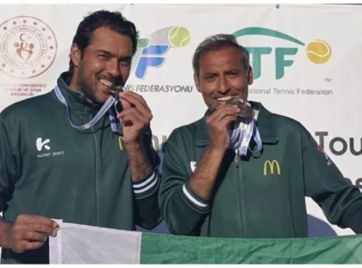 pakistan secures another gold at itf masters world championship
